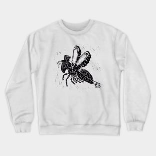 Steampunk Bee Biene Crewneck Sweatshirt